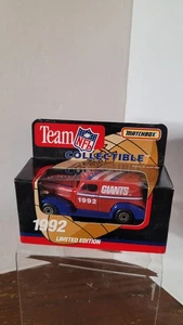 Matchbox NFL Giants 1992 Team Collectible Diecast Delivery Truck - Bild 1 von 3