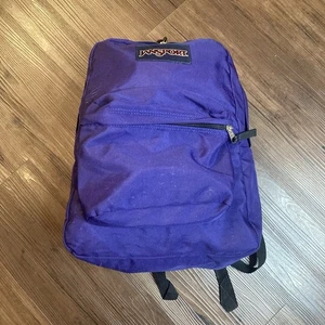 Mochila Jansport Adultos Unisex Púrpura Dos Bolsillos Bolsa para Libros - Imagen 1 de 21