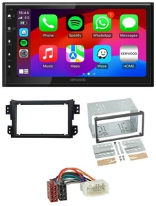 Kenwood MP3 USB DAB 2DIN Bluetooth Autoradio für Opel Agila B Suzuki Splash 2008 - Bild 1 von 10