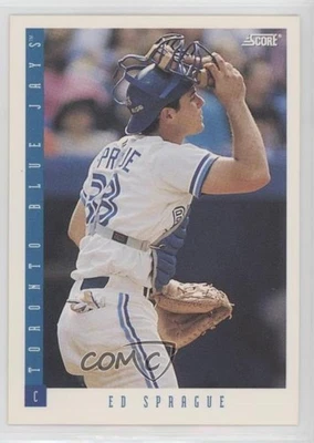 1993 Score Ed Sprague #214 - Image 1 of 2