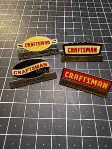 Craftsman - Metal Lapel Hat Cap Pin Set of 4 - Picture 1 of 2