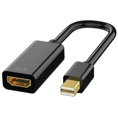 Mini DisplayPort to HDMI Adapter 4K/1080P Mini DP Male to HDMI Female Converter - Image 1 of 4