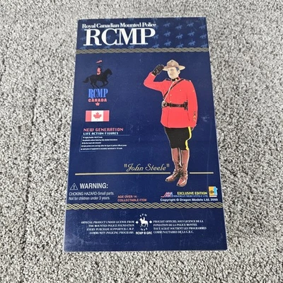 Dragon 1/6 12" Royal Canadian Mounted Police Figure John Steele Exclusive 73024 - Image 1 of 4