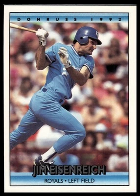 1992 Donruss #297 Jim Eisenreich - Image 1 of 2