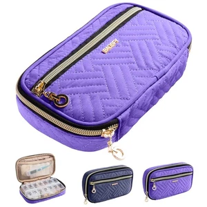 Pillen Organizer Etui 2 mal am Tag - Wöchentlich Medizin Organizer Reise Pillendose... - Bild 1 von 6