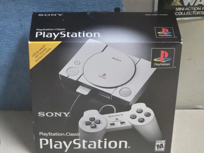 Authentic Sony PlayStation Classic Mini 2018 Edition Video Game Console PS1 New - Image 1 of 4