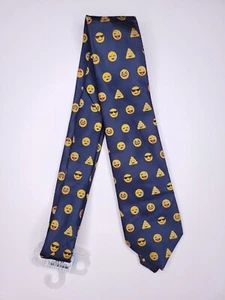 Place Kids Boys Formal Necktie 46"Lx2.75"W Navy/Yellow Neck Tie - Picture 1 of 4