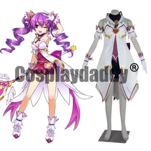 Elsword Mage Aisha Landar Dimension Witch Ver. Outfit Game Cosplay Costume F006 - Picture 1 of 4