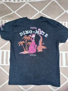 Flintstones x Skinny Dip London T-shirt Size Large Graphic Print Faded Tee - Picture 1 of 5
