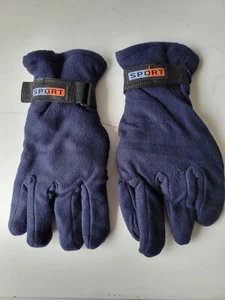 2 PACK Men's Fleece Lined Adjustable Warm Winter Gloves - Picture 1 of 4