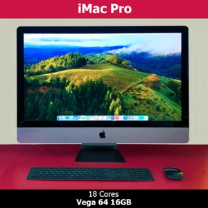 iMac Pro 27 | 2.3GHz 18 núcleos | 128GB | SSD 1TB | AMD Vega 64 16GB VRAM - Imagen 1 de 5