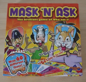 Mask 'n Ask - guess the character on the mask you are wearing! RRP £16.99 - Picture 1 of 3