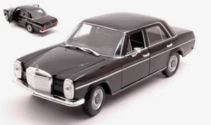 Mercedes 220 1968 Black 1:24 WELLY 24091BK - Foto 1 di 1