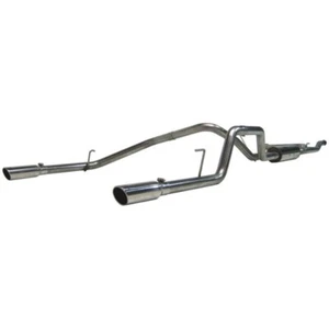 MBRP S5402409 for 2004-2009 Nissan Titan 5.6L EC/CC CatBack Dual Exhaust - Picture 1 of 12