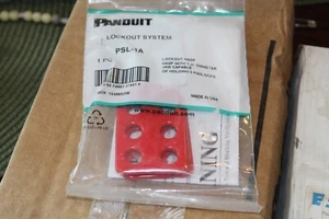 2 new Panduit PSL-1A -  LOTO 1" Non-Overlap Equip Lockout Tagout Safety Hasps - Picture 1 of 2