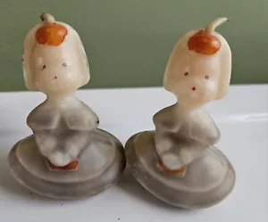 VINTAGE SET OF PILGRIM CANDLES, TAVERN CANDLE COMPANY  - Picture 1 of 3
