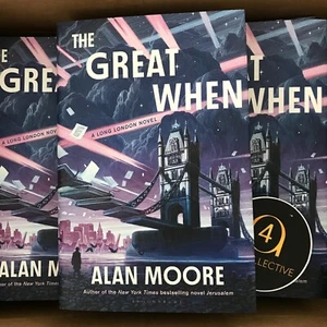 Alan Moore The Great When A Long London Novel Signed 1st Edition HC Autographed - Picture 1 of 4