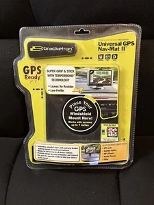 NEW Bracketron UNIVERSAL PHONE PDA’s GPS NAV-MAT II GRIP AND STICK DASH MOUNT - Picture 1 of 4
