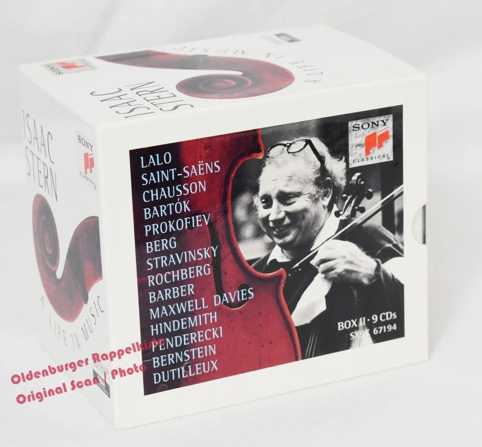 A LIFE IN MUSIC * Box II  9 CD´s * NM * -  Stern,Isaac - Bild 1 von 4