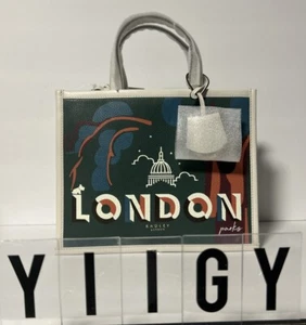 🐼💦 Radley London 🐼💦 Favourite London Tasche Leder weiß grün 🐼 GB36 - Bild 1 von 9