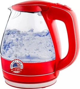 Hervidor De Agua Electrico Tetera Electrica Calentador Para Cafe Tea 1.5L Auto - Picture 1 of 9