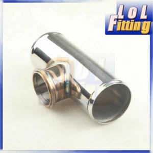 2.5" OD T Pipe Stainless Steel Blow Off Valve Flange Pipe Tube - Picture 1 of 5