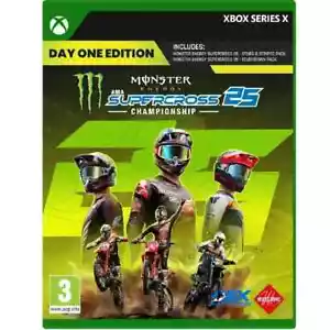Monster Energy Supercross 25 (Xbox Series X) - 2025 Unreal Engine 5 & Crossplay - Bild 1 von 6