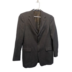 Ted Baker London -Nordstrom Sport Coat Men's Size 42XL Brown Grey Plaid 3-Button - Picture 1 of 9
