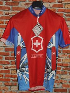 Bike Cycling Jersey Shirt Maillot Cyclism Victorinox ASSOS New Tag Size XL