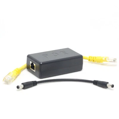 2.5G Gigabit Active PoE Splitter 12V 2A 24watt DC 5.5x2.1mm Ethernet 802.3AT - Image 1 of 4