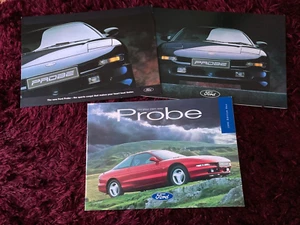 Ford Probe Prospekt Set x3 - UK Ausgabe vom April 1995, März 1994 - Bild 1 von 1