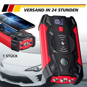 39800MAH AUTO KFZ STARTHILFE JUMP STARTER 12V LADEGERÄT BOOSTER POWER BANK PKW - Bild 1 von 12