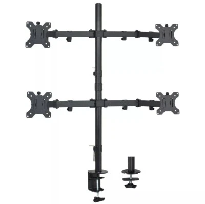 VIVO Quad Monitor Desk Mount Adjustable Stand Heavy Duty for 4 Screens up to 30" - Image 1 of 4