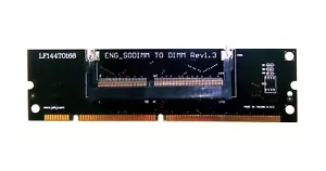 144 pin SO-DIMM to 168 pin SDR SDRAM DIMM Memory Adapter - Picture 1 of 1