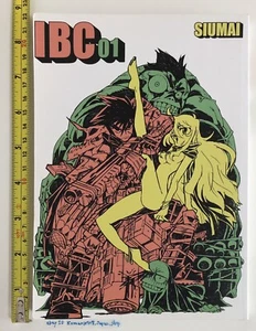 Imaishi hiroyuki art comic book IBC 01 trigger animation SIUMAI comiket limited - Picture 1 of 8