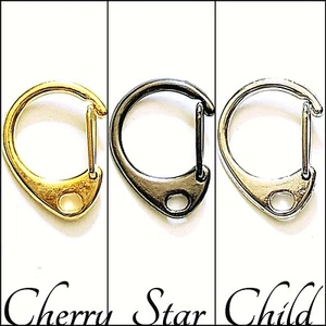 silver black gold pl lever spring carabiner style clasp findings jewellery craft - Picture 1 of 7