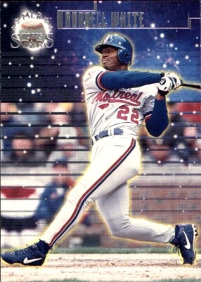 1998 Topps Stars SILVER #63 Rondell White SERIAL #3983/4399 MONTREAL EXPOS - Image 1 of 2