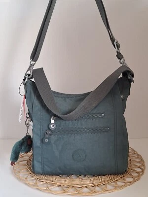 Bandolera Kipling Belammie nueva con etiquetas, tono aloe claro Foto 1 de 4