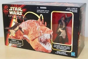 Star Wars: Episode 1 - Opee & Qui-Got Jinn action figures - Hasbro - Brand New!! - Picture 1 of 4