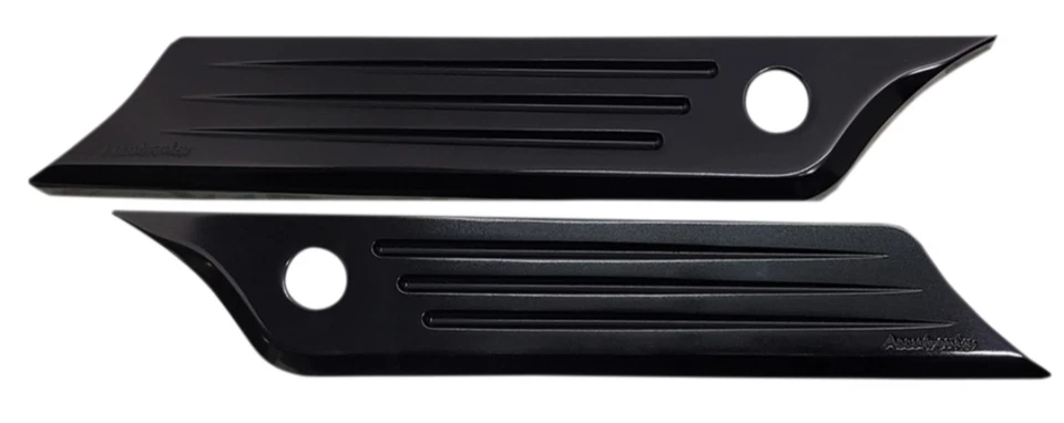 Accutronix - BLC014-SB-B - Cubiertas de cierre de alforja Speed Ball, negras Foto 1 de 1