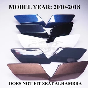 Cubierta de lavadora de faros cubierta de chorro para VW Sharan 7N 2010-2018 elige color/lado - Imagen 1 de 87