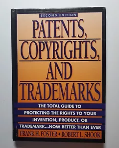 Patents, Copyrights, and Trademarks, Second Edition (1993 Hardcover) - Picture 1 of 11