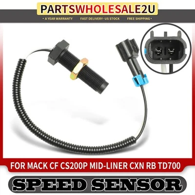 Sensor de velocidad para Mack CF CS200P Mid-Liner CXN MS200P Mid-Liner RB DMM TD700 LE Foto 1 de 4