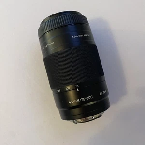 Sony 75-300 mm f/4.5-5.6 Alpha teleobiettivo zoom attacco A PER fotocamera reflex digitale - Foto 1 di 5