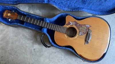 Washburn WCG66SCE Comfort Deluxe Series Cedar Acoustic-Electric Guitar - Image 1 of 4