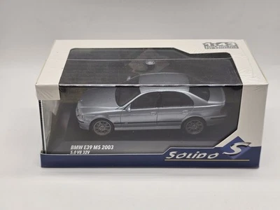 Bmw M5 E46 2003 Azzurro Met 1:43 Solido In Box - Immagine 1 di 2