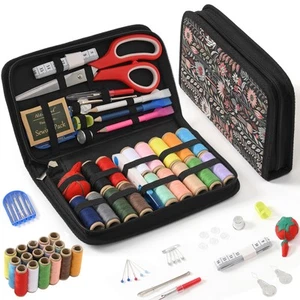 Sewing Kit for Adults, Needle and Thread Kit for Sewing, Sewing Supplies Acce... - Picture 1 of 7