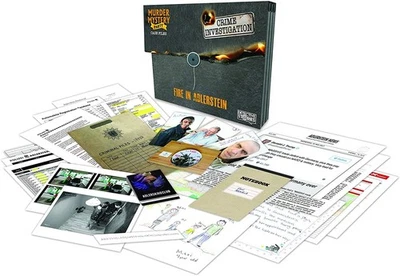 Juego de fiesta para adultos Murder Mystery | Fire in Alderstein Foto 1 de 4