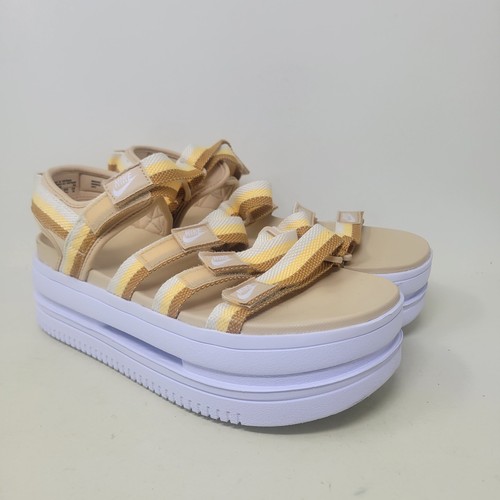 Nike Icon sandali classici sesame chutney bianco donna taglia 12 DH0224 200