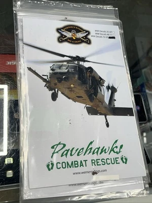 Calcomanías 1/72 Werner’s Wings #72-05 Pavehawks Combat Rescue Foto 1 de 2